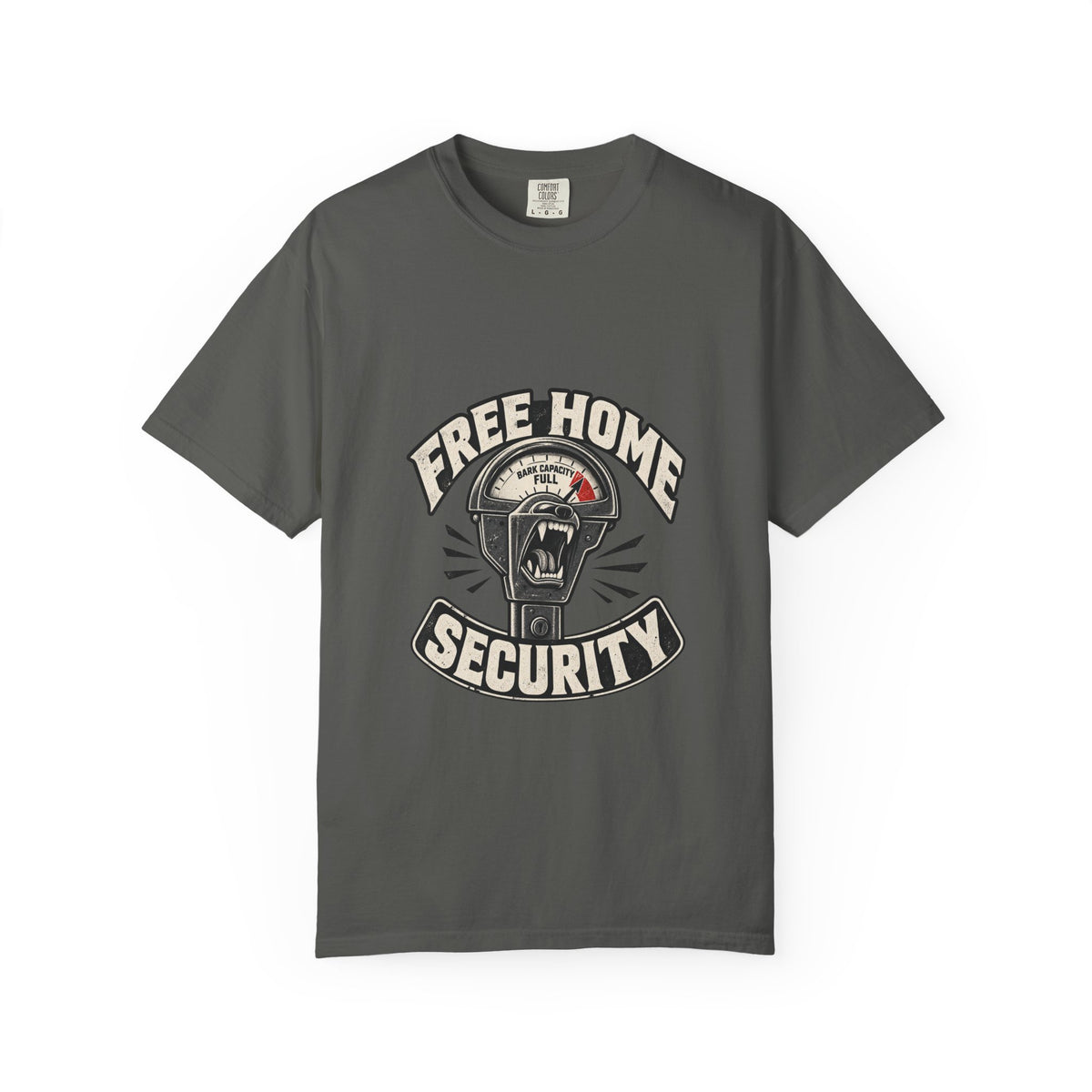 Free Home Security T-Shirt — Vintage Style Graphic Tee