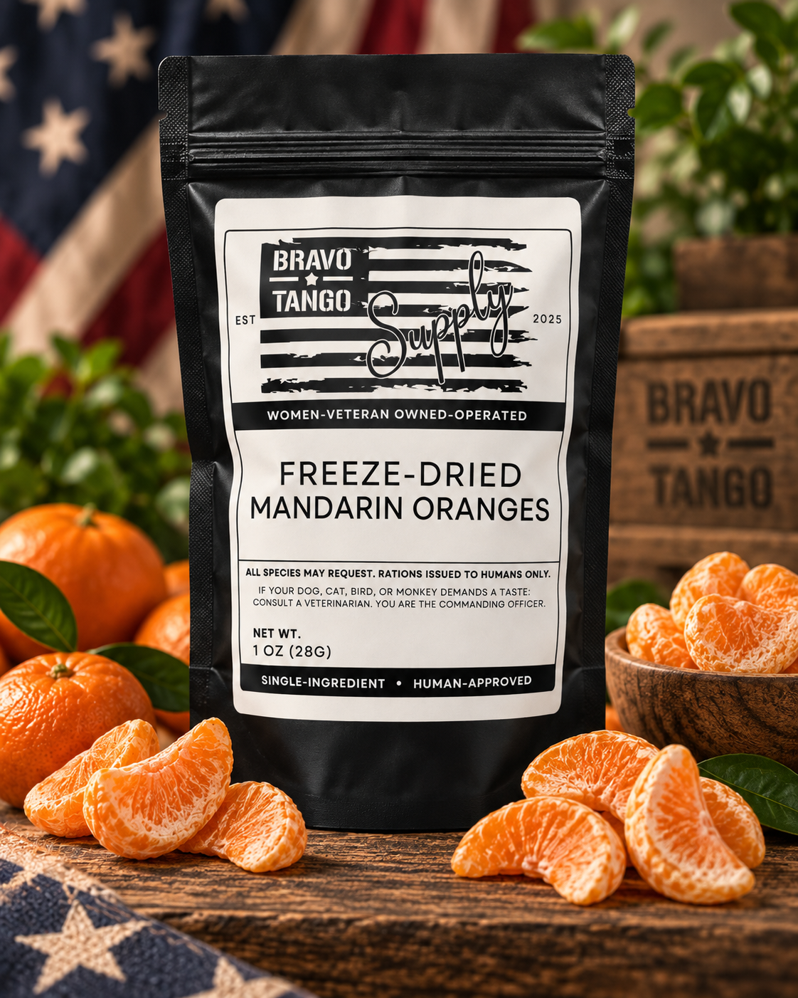 Freeze Dried Mandarin Oranges