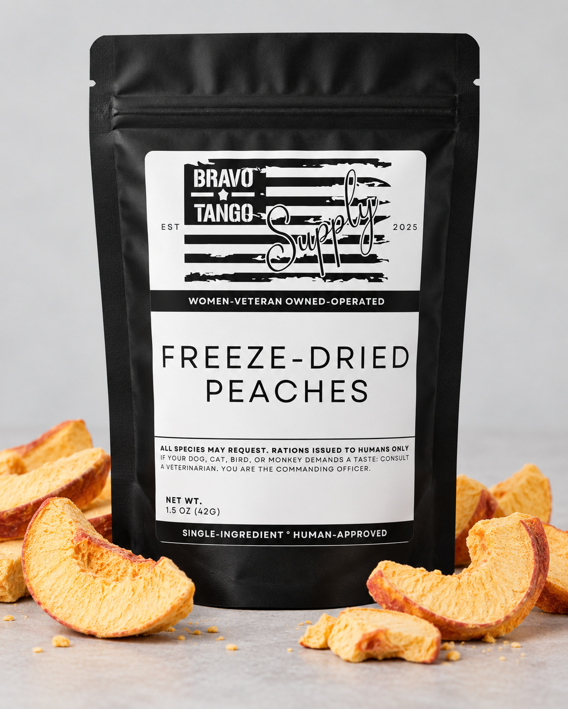 Freeze Dried Peaches