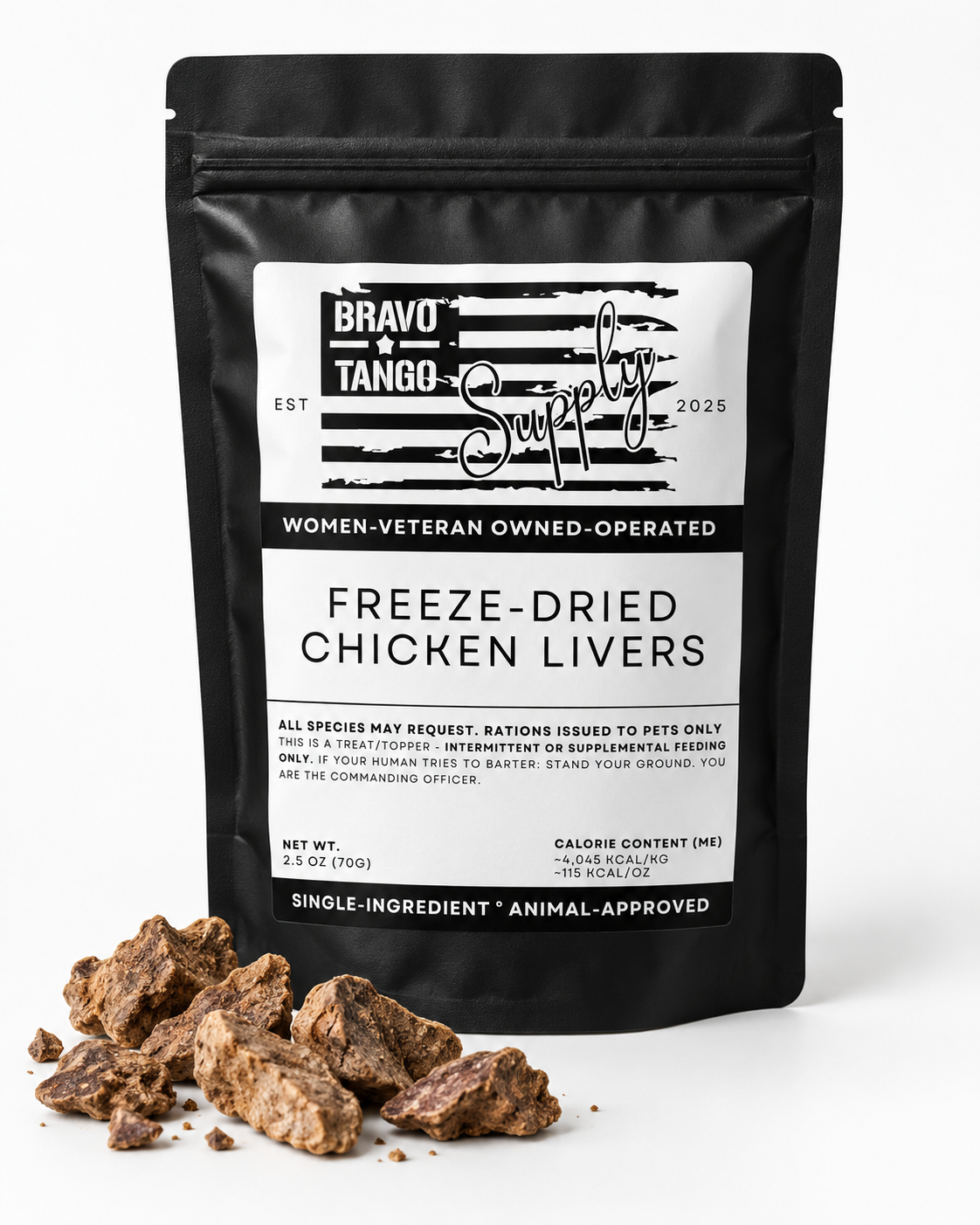 Freeze-Dried Chicken Livers