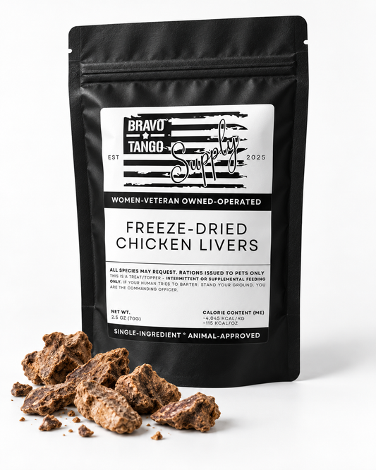 Freeze-Dried Chicken Livers