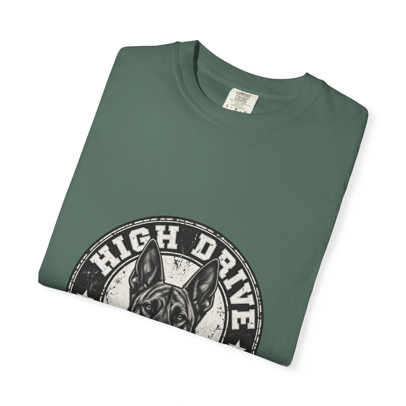 High Drive Nation Graphic T-Shirt — Vintage Dog Emblem Tee