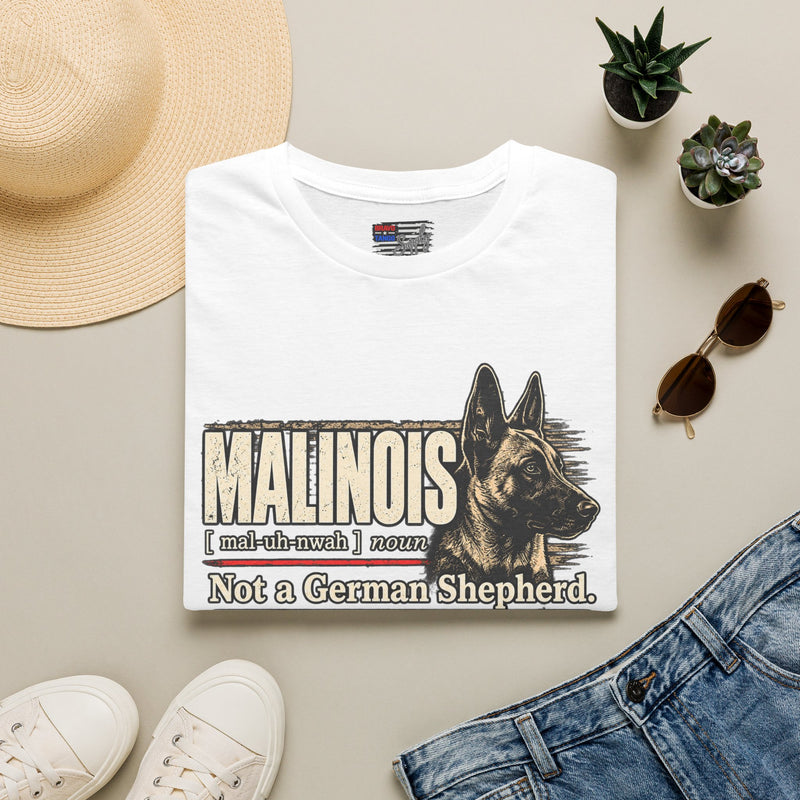 Malinois Definition T-Shirt — Funny Belgian Malinois Dog Lover Tee
