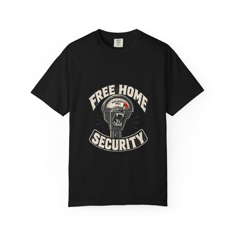 Free Home Security T-Shirt — Vintage Style Graphic Tee