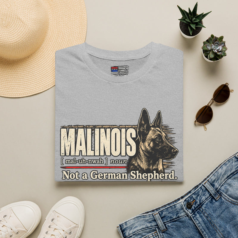 Malinois Definition T-Shirt — Funny Belgian Malinois Dog Lover Tee
