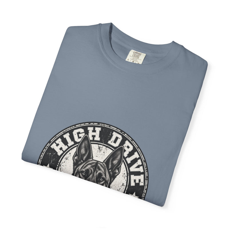 High Drive Nation Graphic T-Shirt — Vintage Dog Emblem Tee