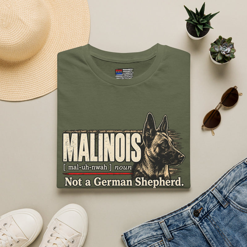 Malinois Definition T-Shirt — Funny Belgian Malinois Dog Lover Tee