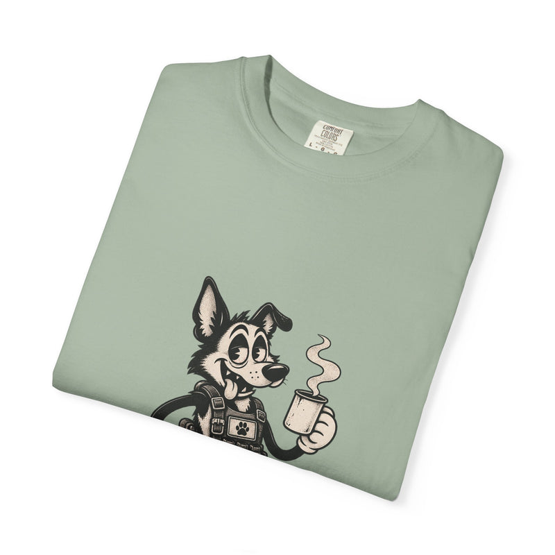 Vintage Cartoon K9 Coffee T-Shirt