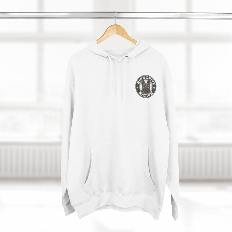 K9 Handler Hoodie — Dog Handler Leash Graphic Fleece Sweatshirt