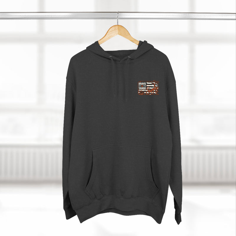 Halloween Dog Costume Hoodie — "Hairy and Scary" Graphic Fleece