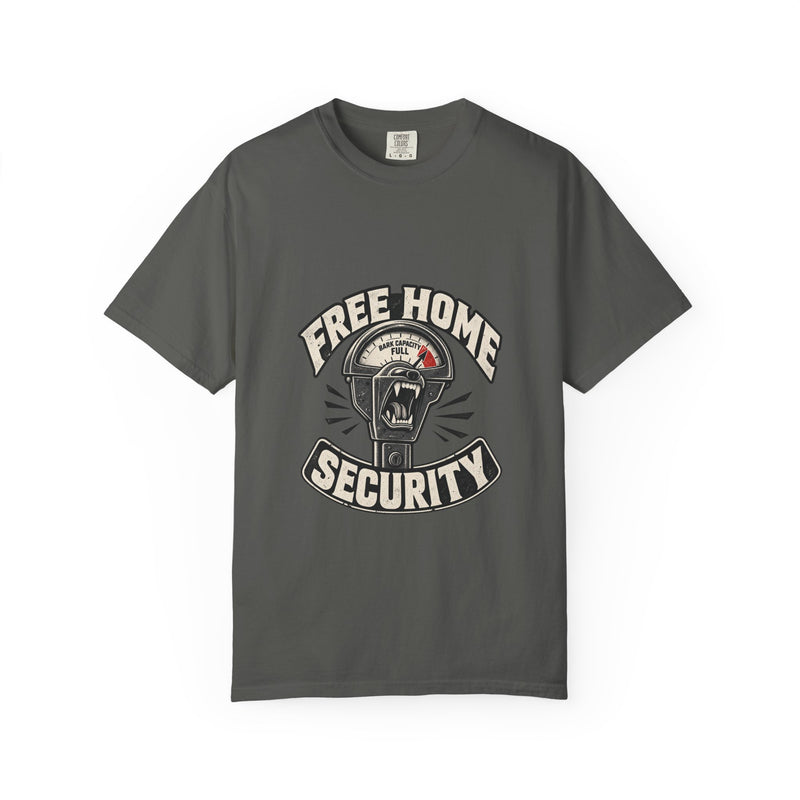 Free Home Security T-Shirt — Vintage Style Graphic Tee