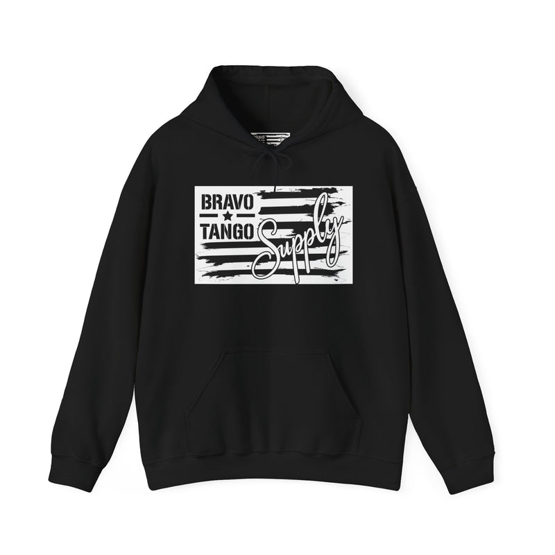 Hoodie — 'Bravo Tango' Front & 'My Dog Is Better Trained Than Your Kid' Back Graphic Pullover