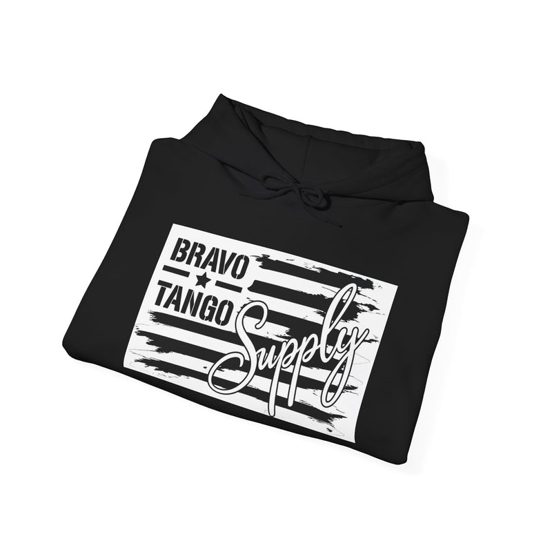 Hoodie — 'Bravo Tango' Front & 'My Dog Is Better Trained Than Your Kid' Back Graphic Pullover