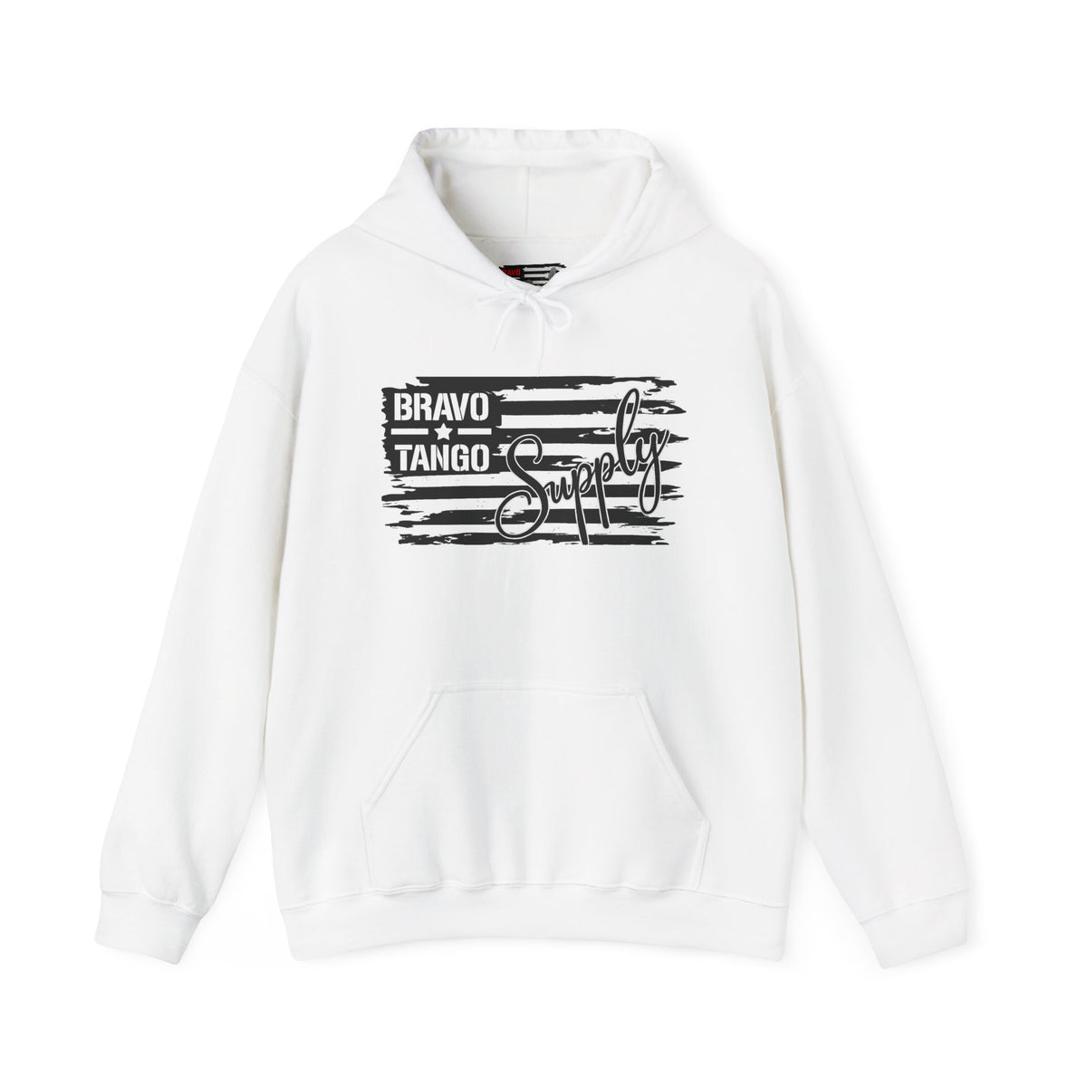 Hoodie — 'Bravo Tango' Front & 'My Dog Is Better Trained Than Your Kid' Back Graphic Pullover