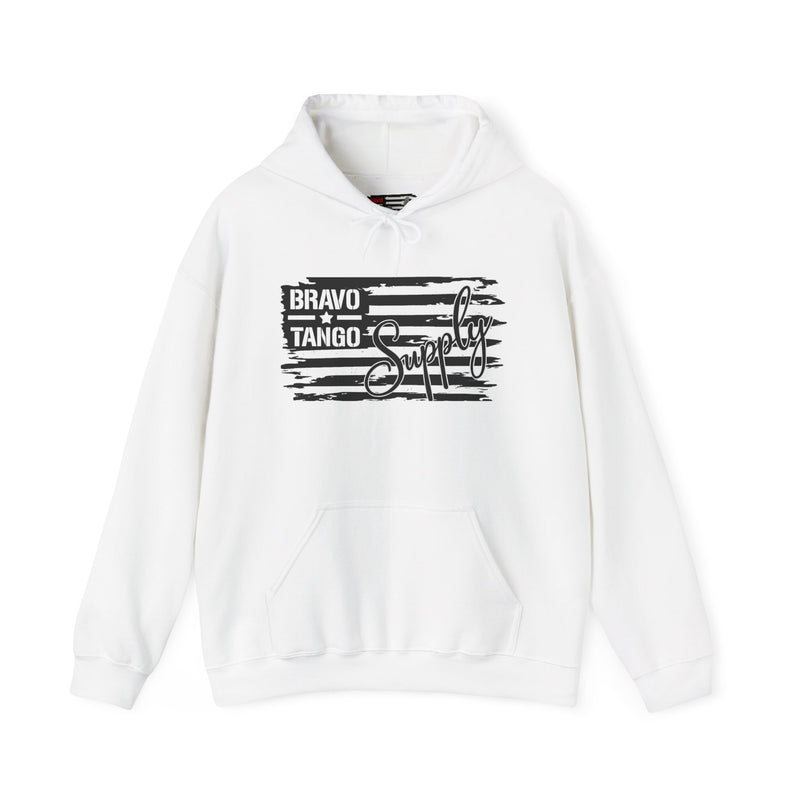 Hoodie — 'Bravo Tango' Front & 'My Dog Is Better Trained Than Your Kid' Back Graphic Pullover