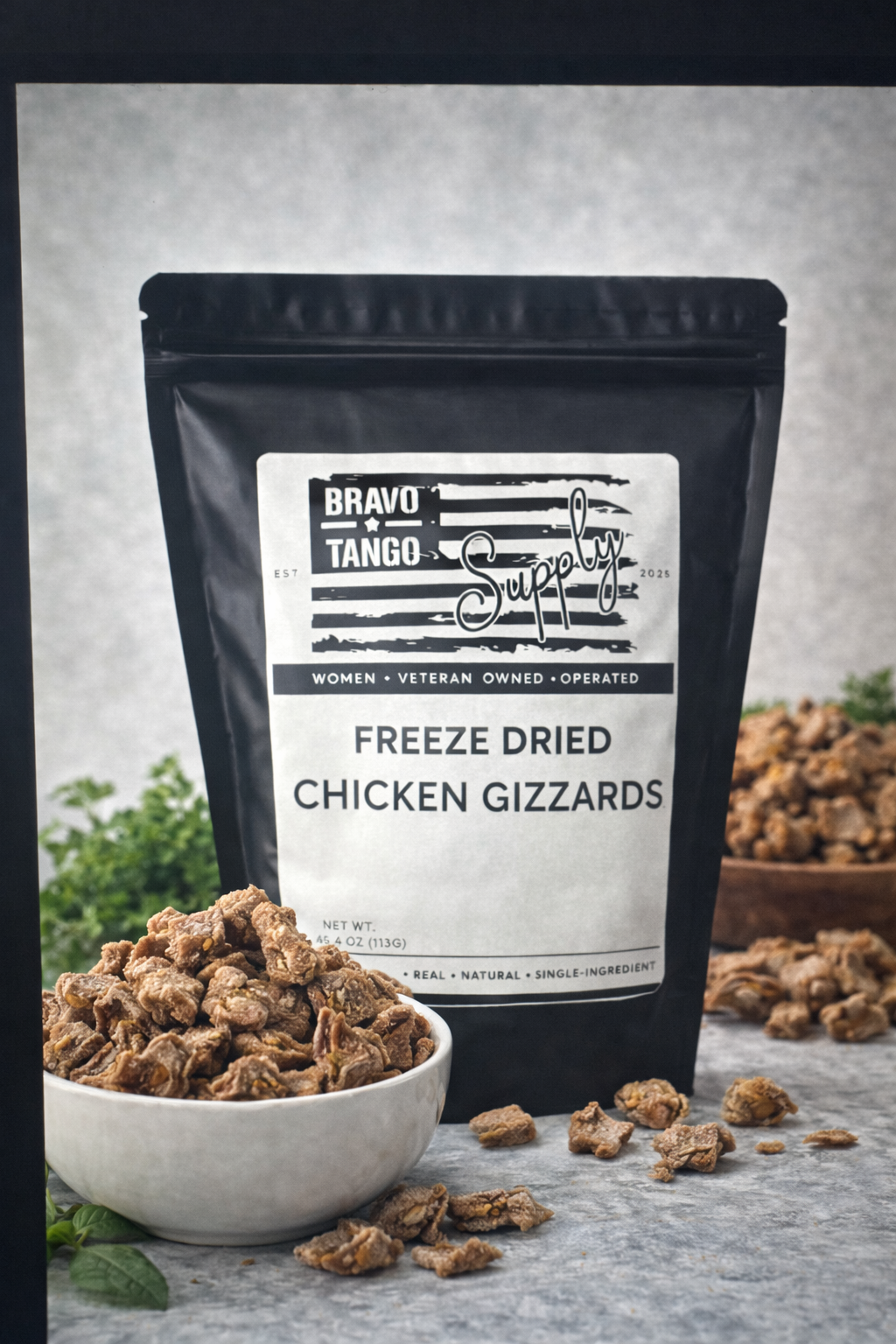 Freeze-Dried Chicken Gizzards