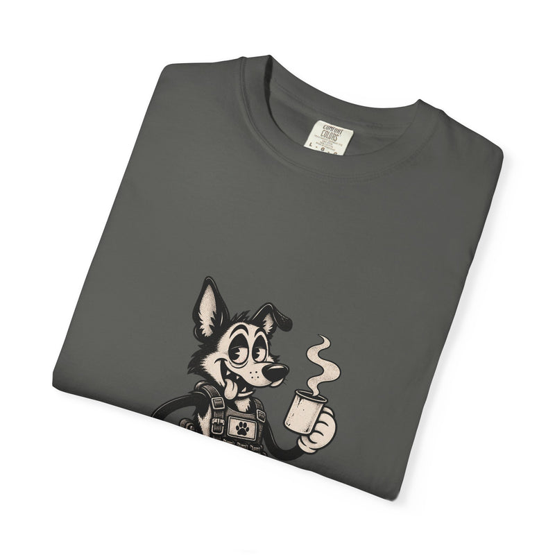 Vintage Cartoon K9 Coffee T-Shirt