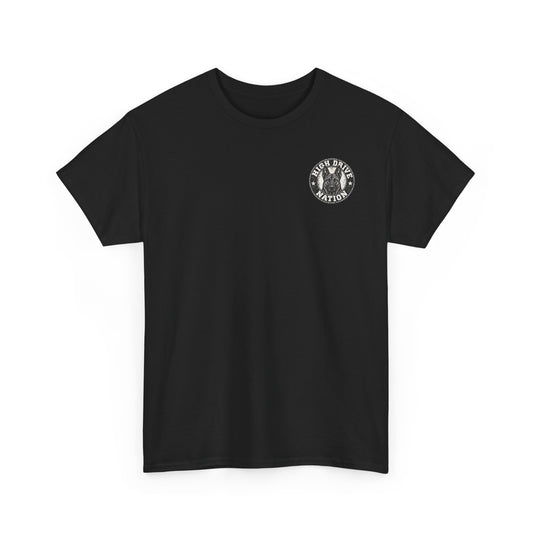 T-Shirt — "Caution: Fur-nado Zone" Graphic Tee (Pet Lover Warning Sign)