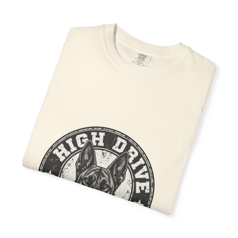 High Drive Nation Graphic T-Shirt — Vintage Dog Emblem Tee