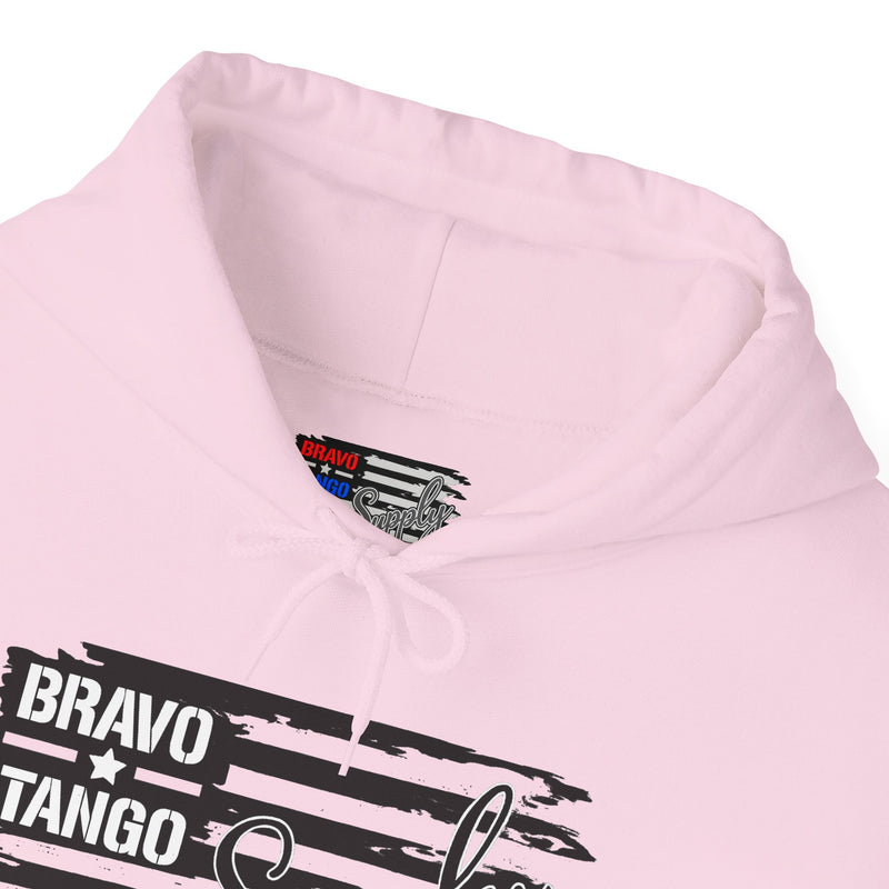 Hoodie — 'Bravo Tango' Front & 'My Dog Is Better Trained Than Your Kid' Back Graphic Pullover