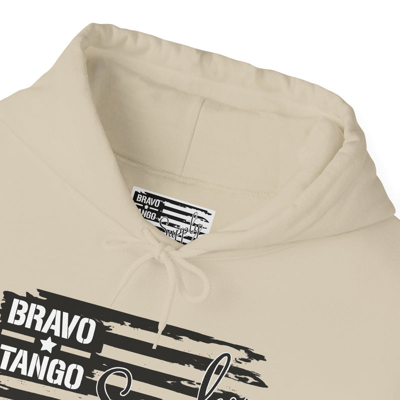 Hoodie — 'Bravo Tango' Front & 'My Dog Is Better Trained Than Your Kid' Back Graphic Pullover