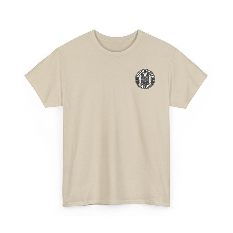 T-Shirt — "Caution: Fur-nado Zone" Graphic Tee (Pet Lover Warning Sign)