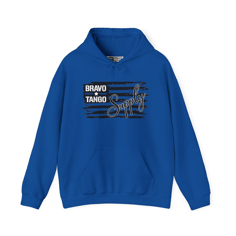Hoodie — 'Bravo Tango' Front & 'My Dog Is Better Trained Than Your Kid' Back Graphic Pullover