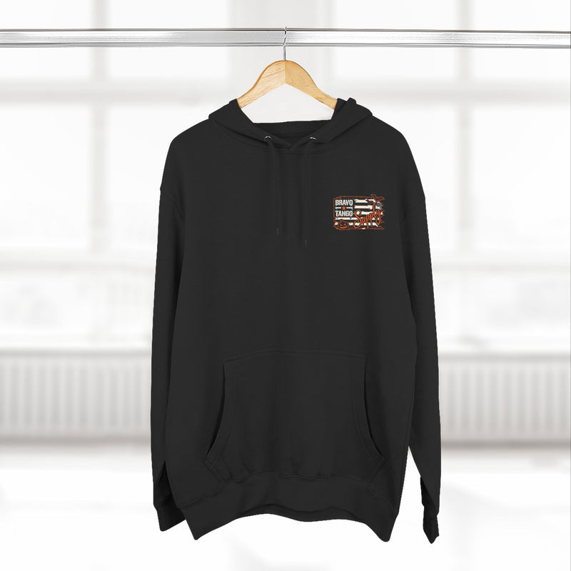 Halloween Dog Costume Hoodie — "Hairy and Scary" Graphic Fleece