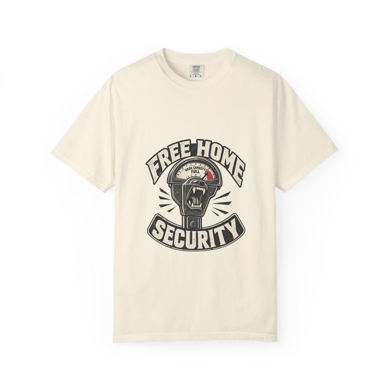 Free Home Security T-Shirt — Vintage Style Graphic Tee