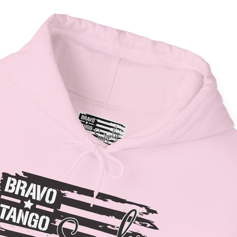 Hoodie — 'Bravo Tango' Front & 'My Dog Is Better Trained Than Your Kid' Back Graphic Pullover