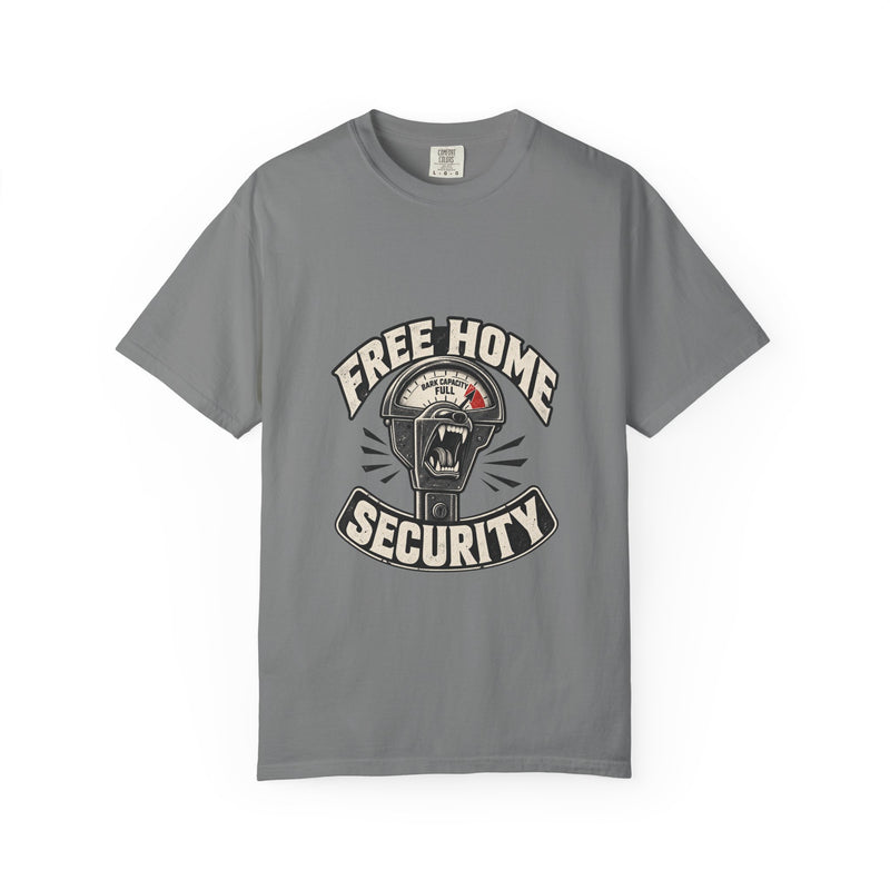 Free Home Security T-Shirt — Vintage Style Graphic Tee