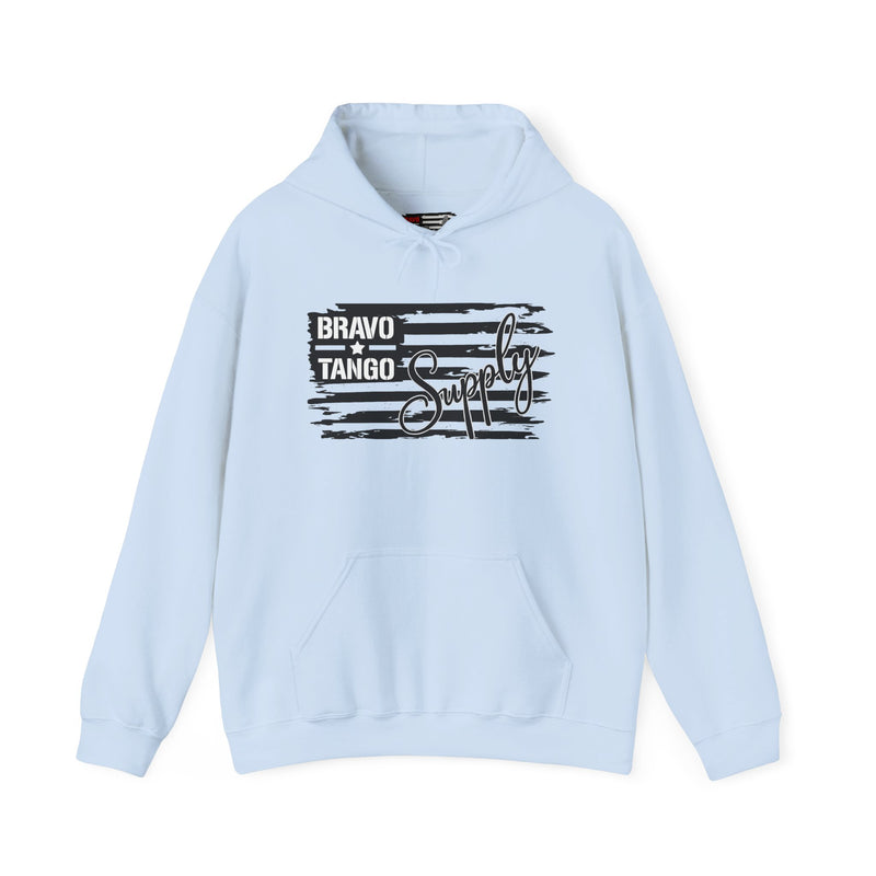 Hoodie — 'Bravo Tango' Front & 'My Dog Is Better Trained Than Your Kid' Back Graphic Pullover