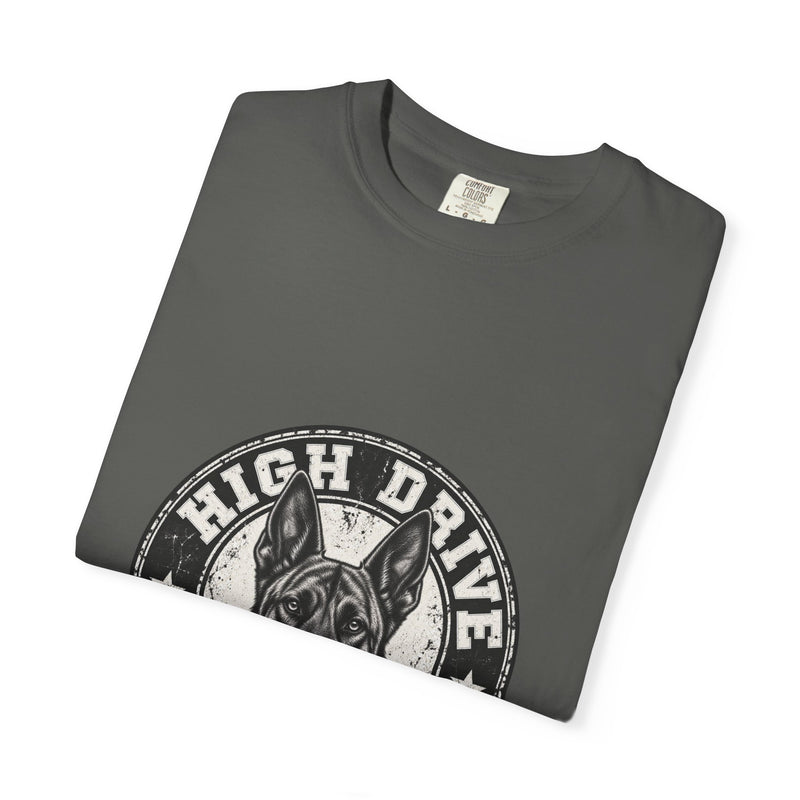 High Drive Nation Graphic T-Shirt — Vintage Dog Emblem Tee