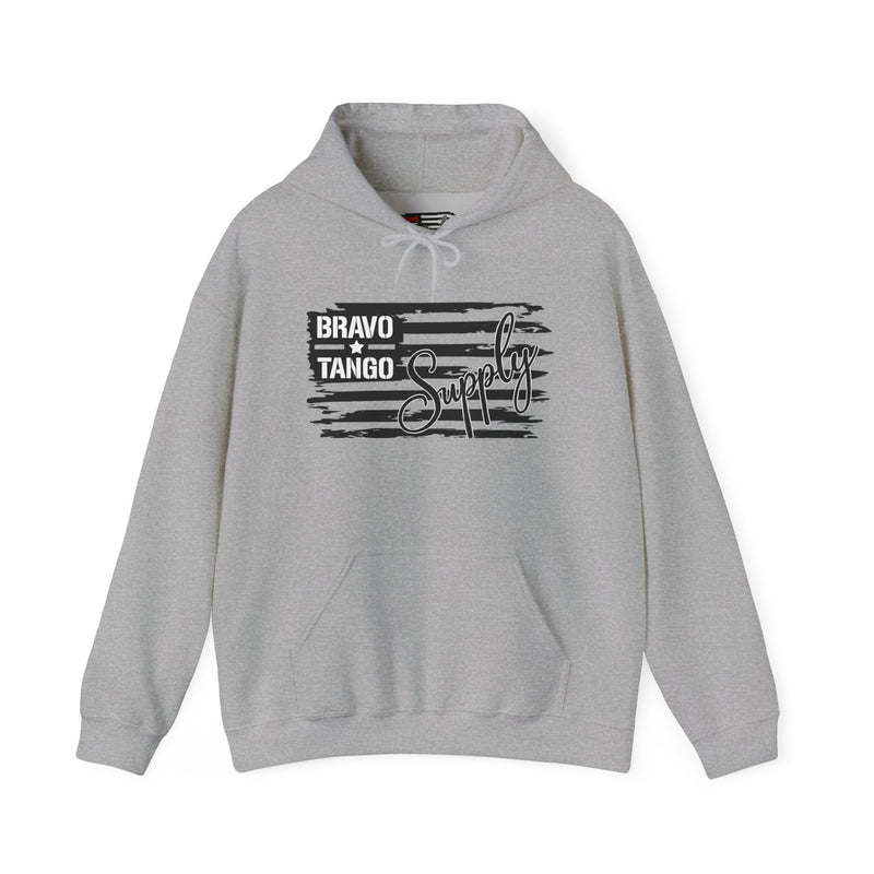 Hoodie — 'Bravo Tango' Front & 'My Dog Is Better Trained Than Your Kid' Back Graphic Pullover