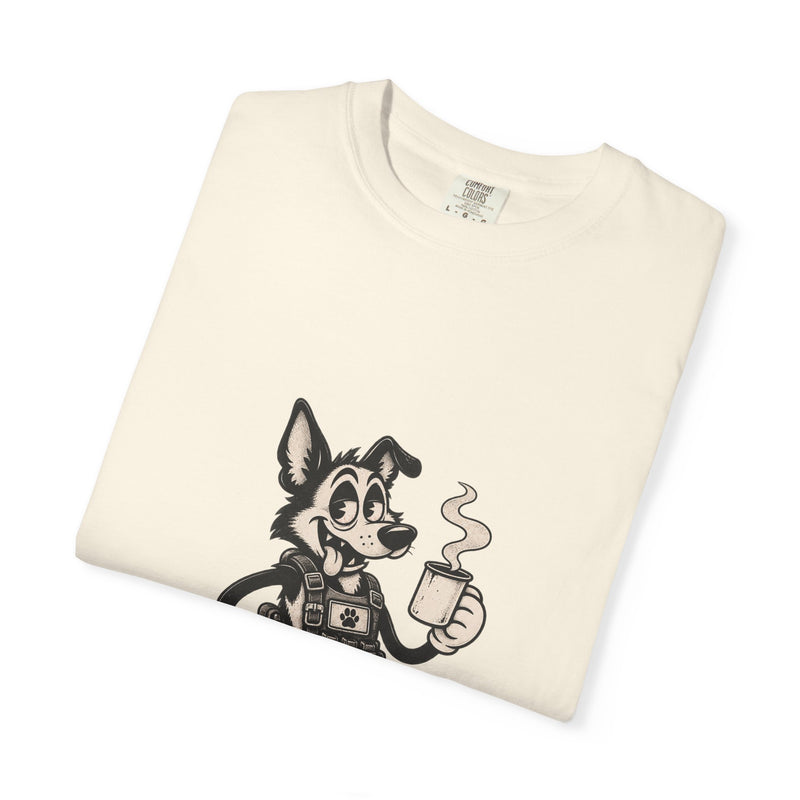 Vintage Cartoon K9 Coffee T-Shirt