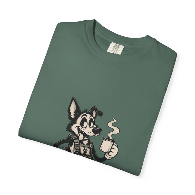 Vintage Cartoon K9 Coffee T-Shirt