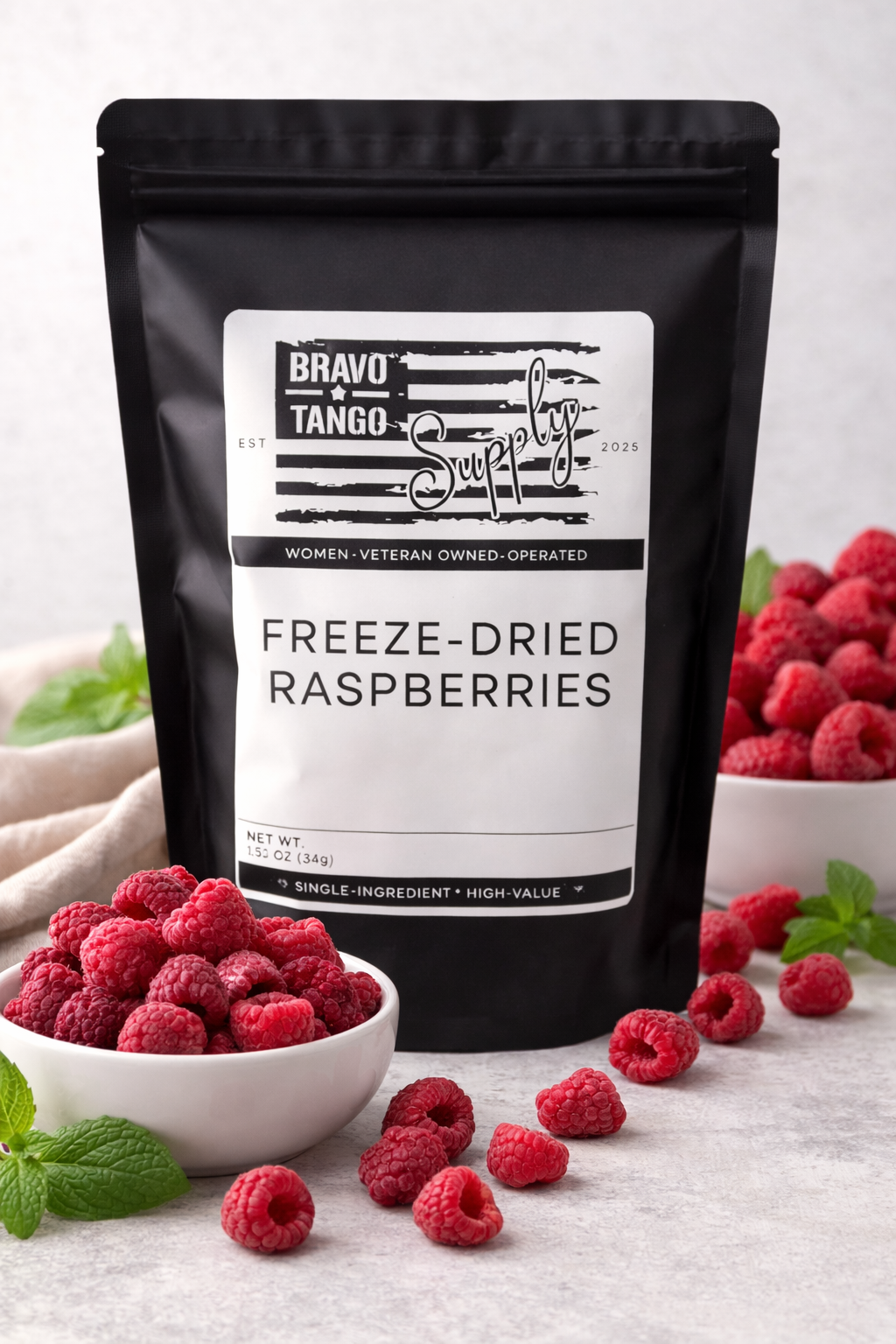 Freeze Dried Raspberries