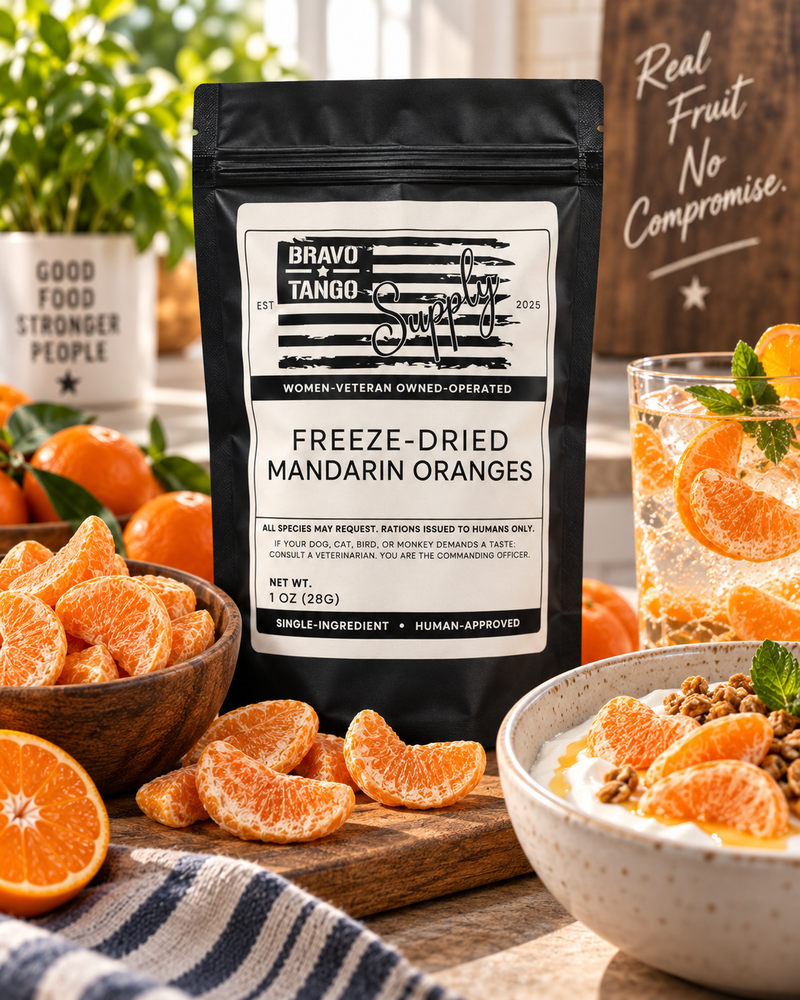 Freeze Dried Mandarin Oranges