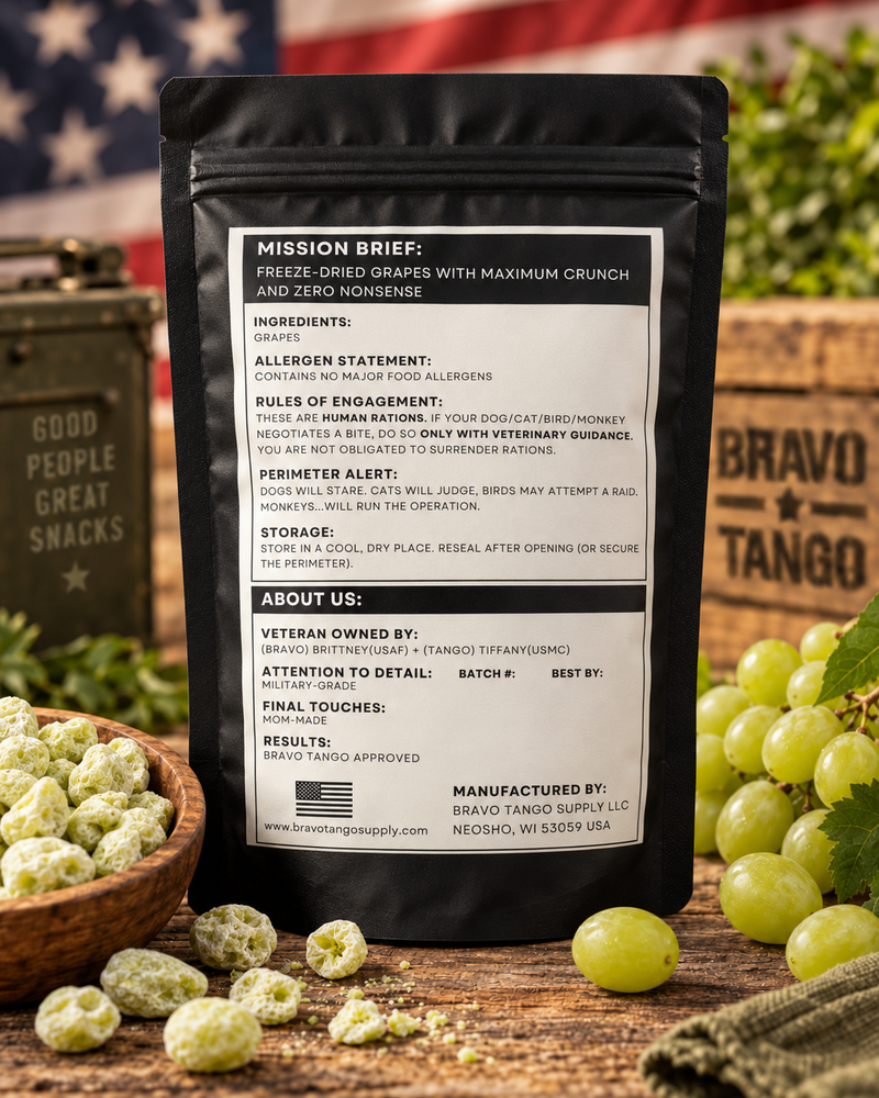 Freeze Dried Grapes