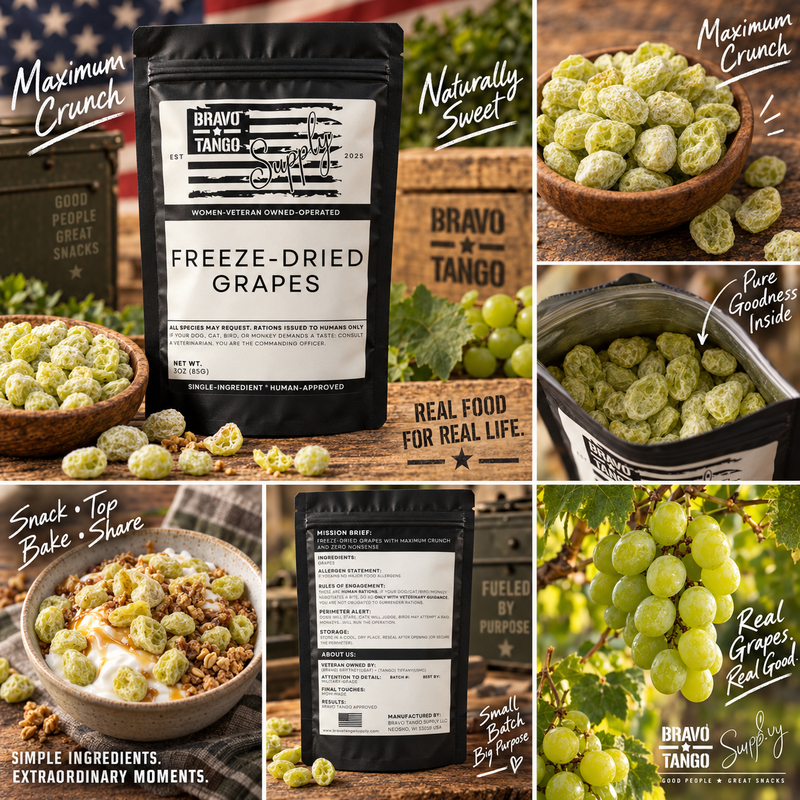 Freeze Dried Grapes