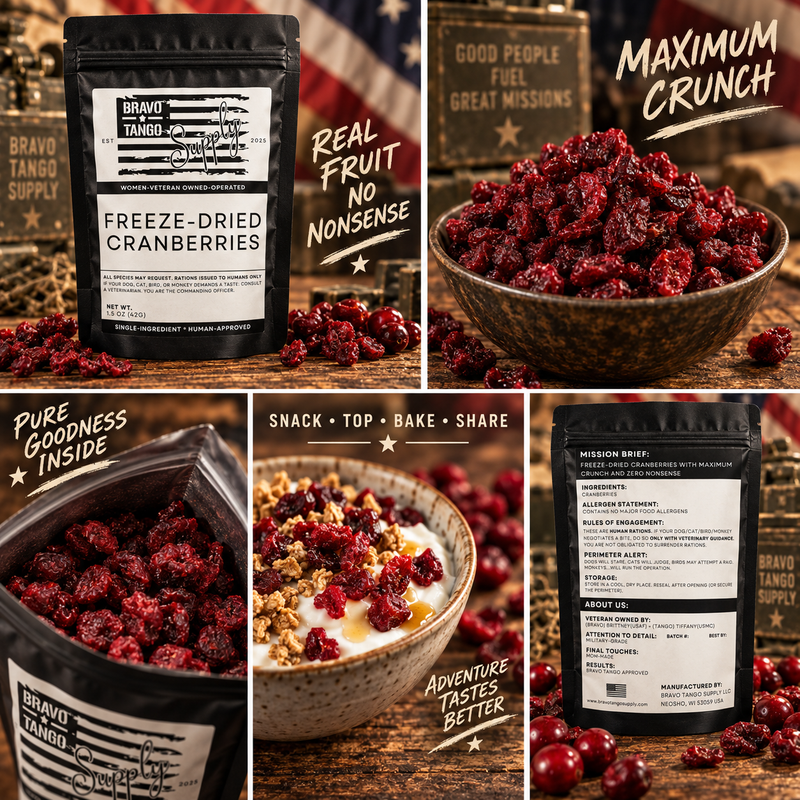 Freeze Dried Cranberries