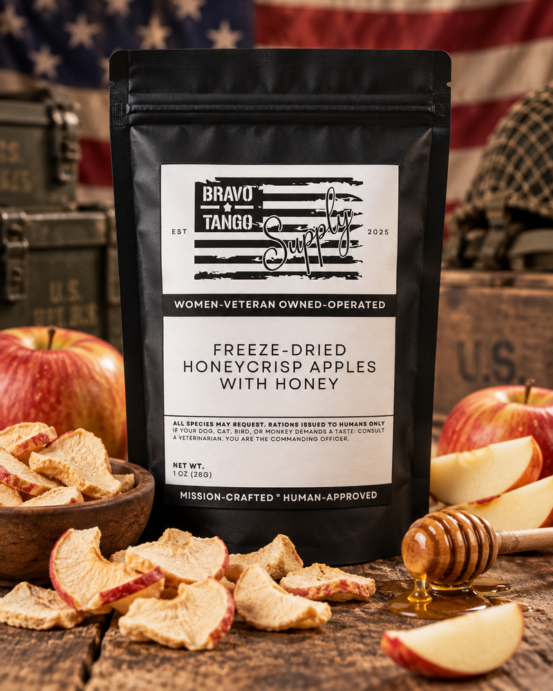 Freeze Dried Honeycrisp Apples with Honey