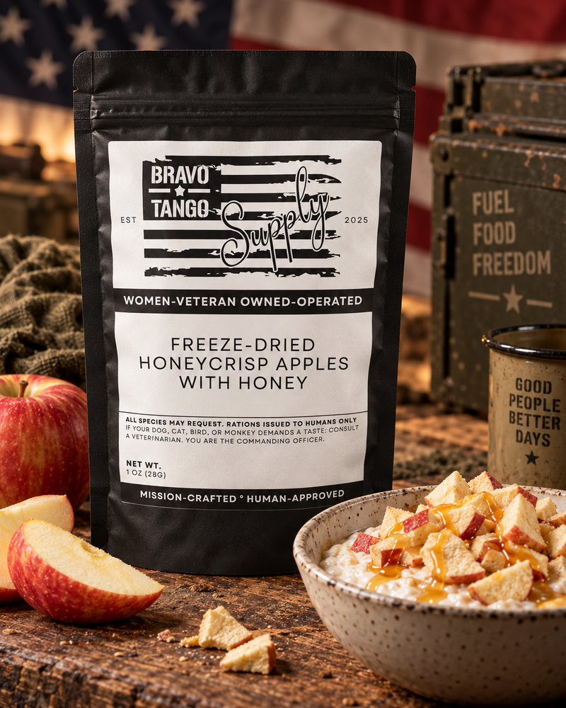 Freeze Dried Honeycrisp Apples with Honey