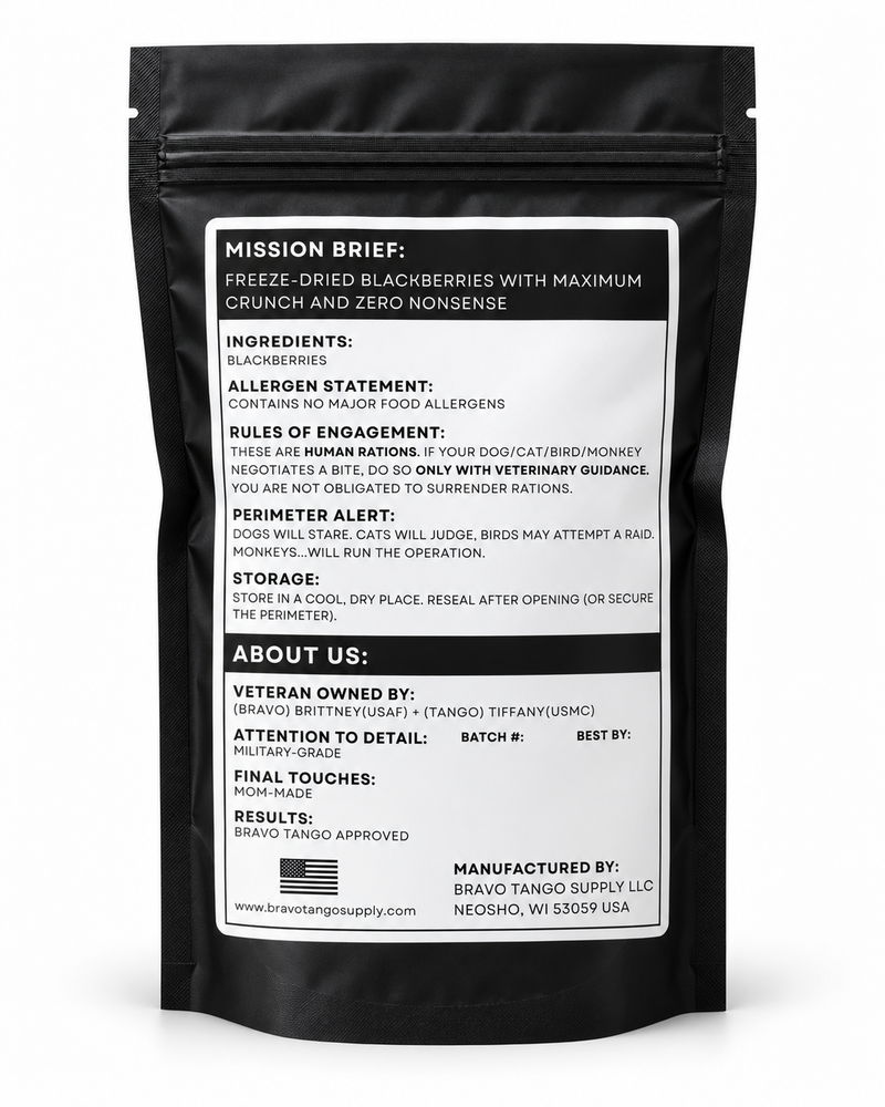 Freeze Dried Blackberries