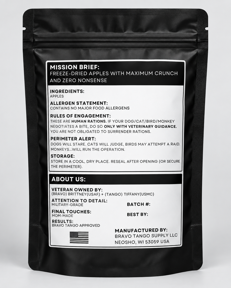 Freeze Dried Honeycrisp Apples