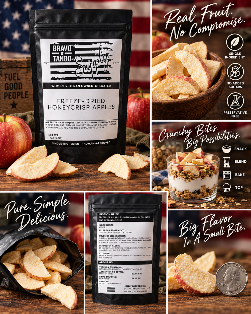 Freeze Dried Honeycrisp Apples