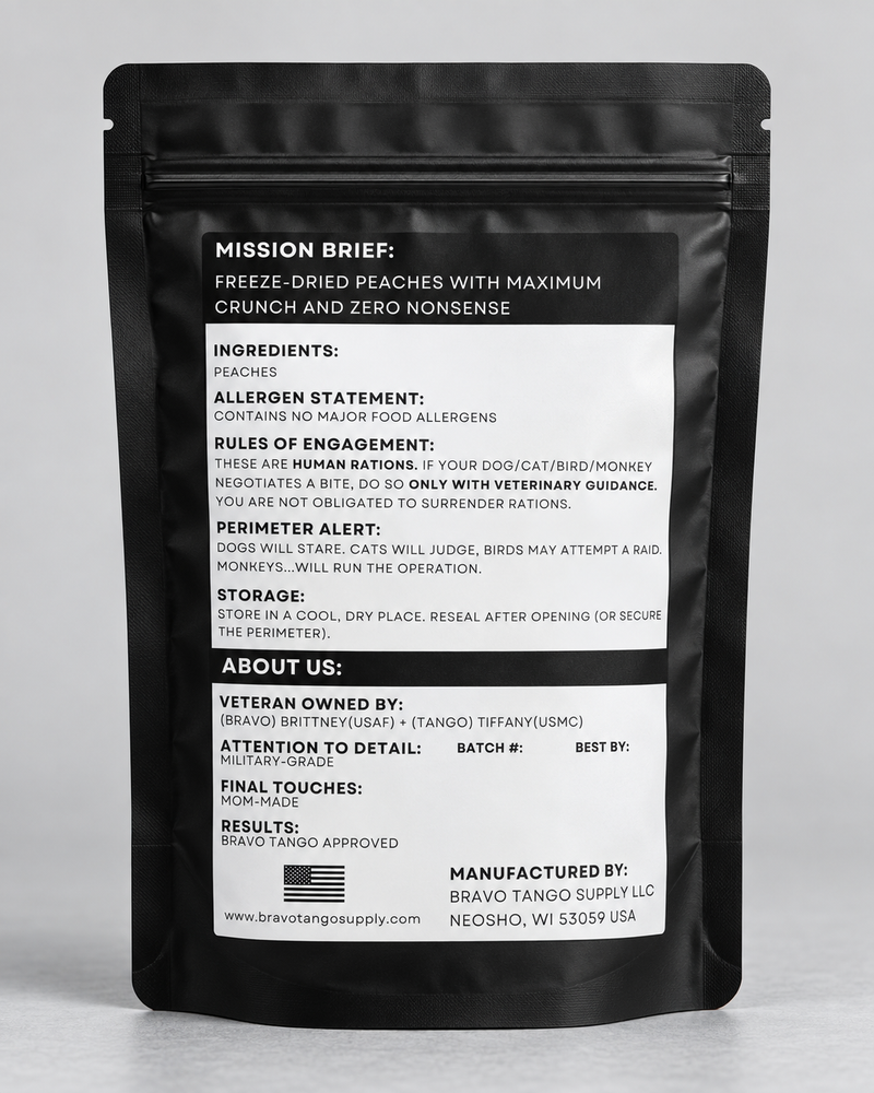 Freeze Dried Peaches