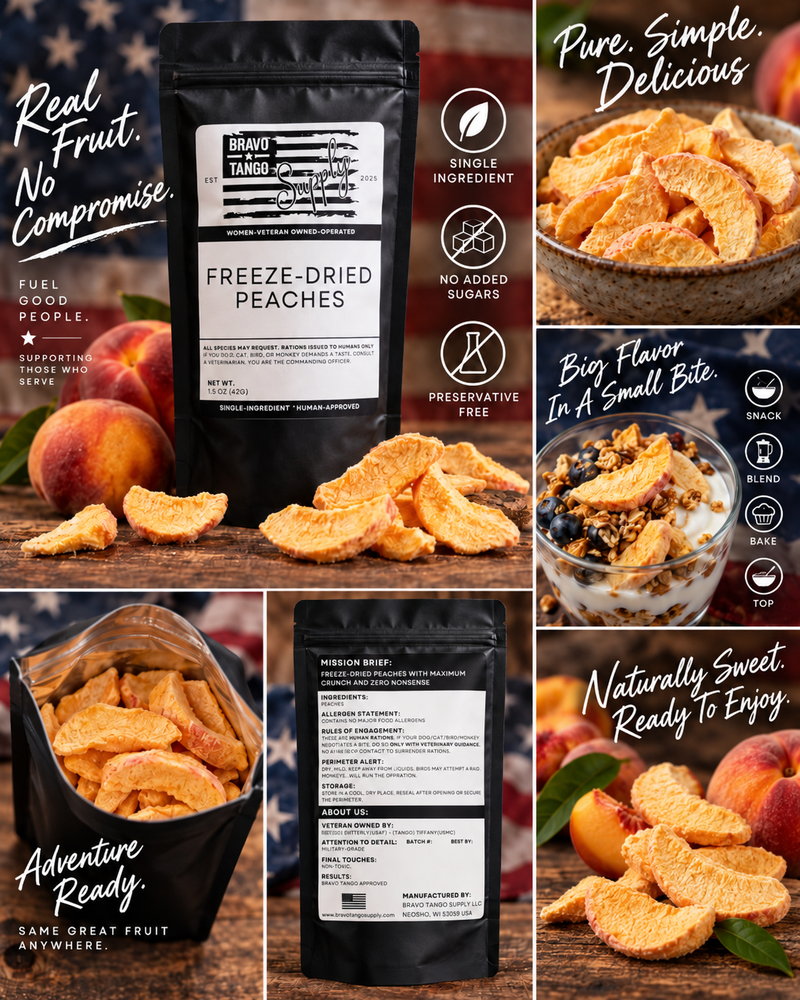 Freeze Dried Peaches