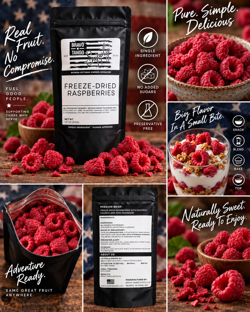 Freeze Dried Raspberries
