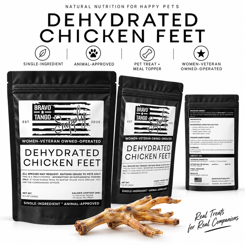 Dehydrated Chicken Feet